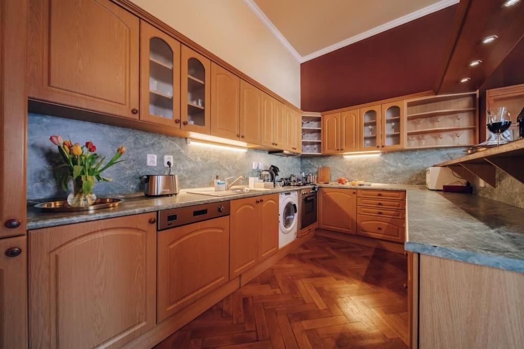 Apartamento Magnificent Historical Penthouse In The Heart Of Praga Exterior foto